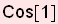 Cos[1]