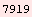 7919